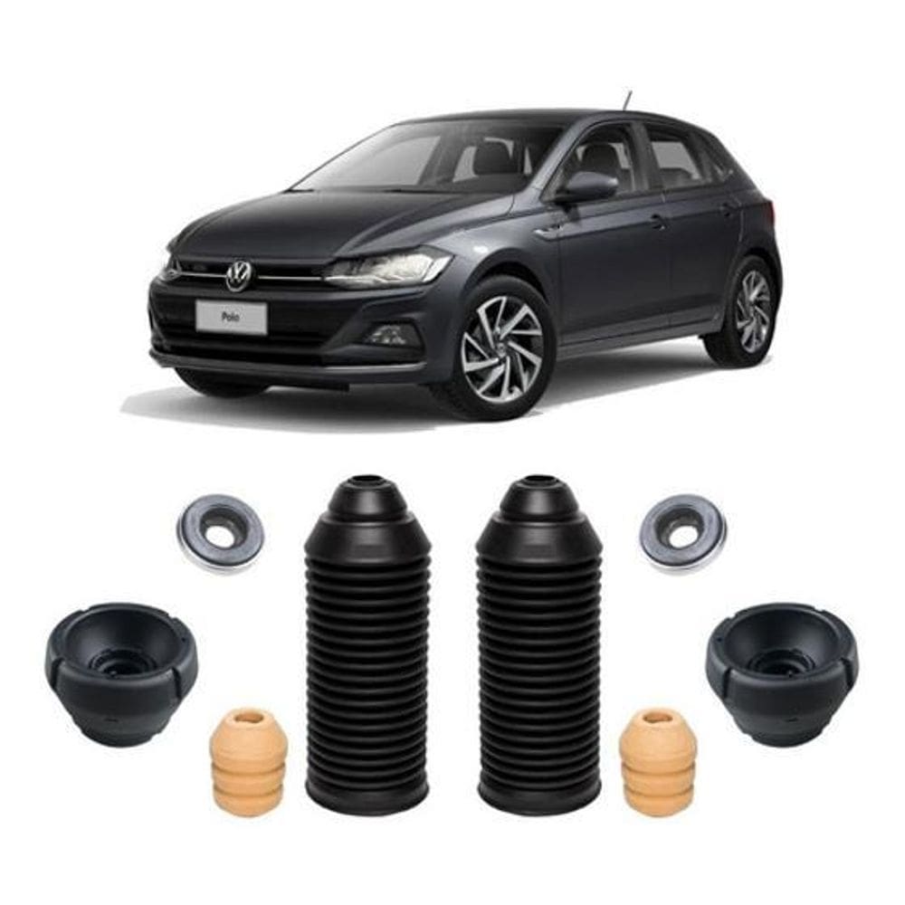 2 Kit Do Amortecedor Dianteiro Vw Polo 2017 2018 2019 2020