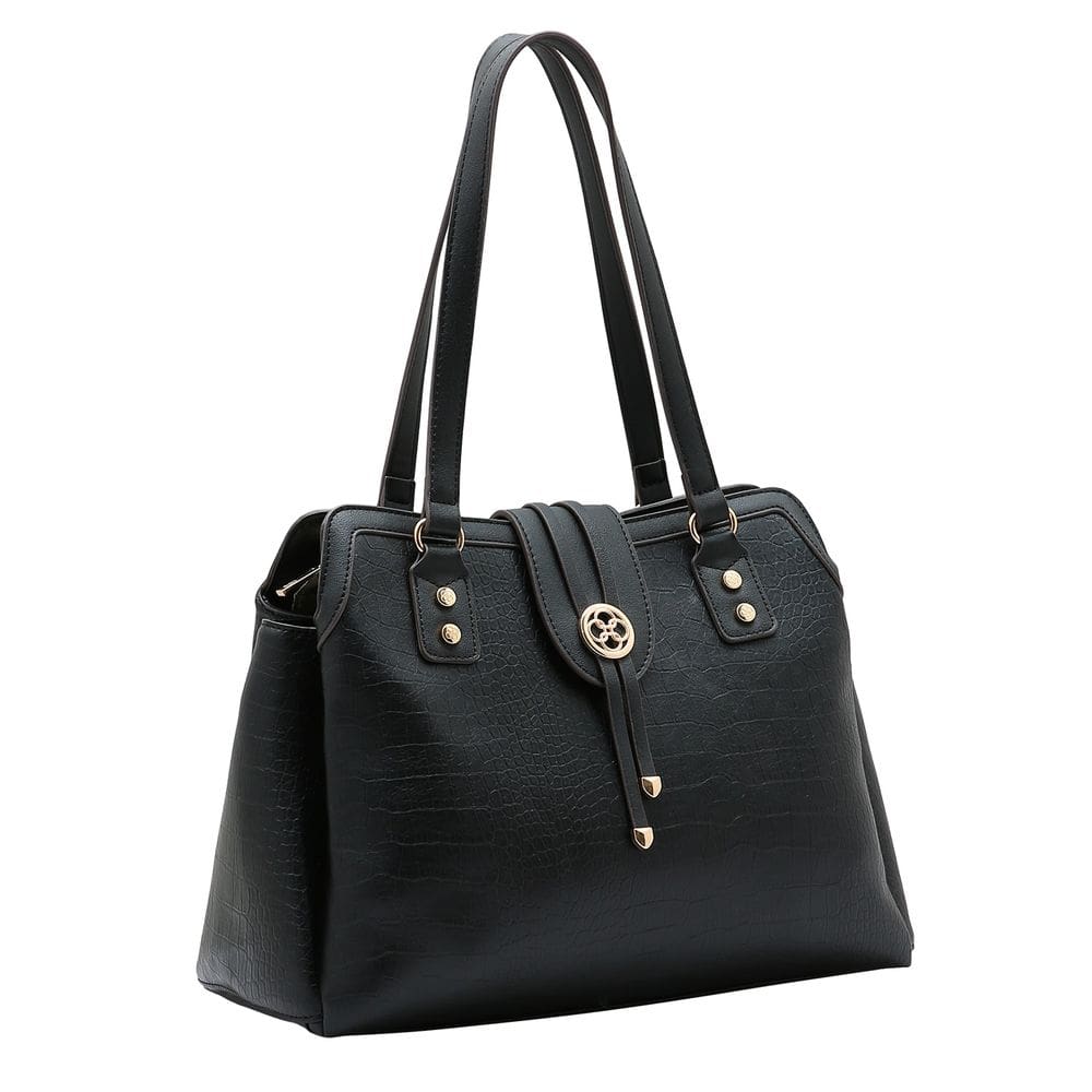 Bolsa Mini Croco - Ombro - Preto - Chenson 3485238
