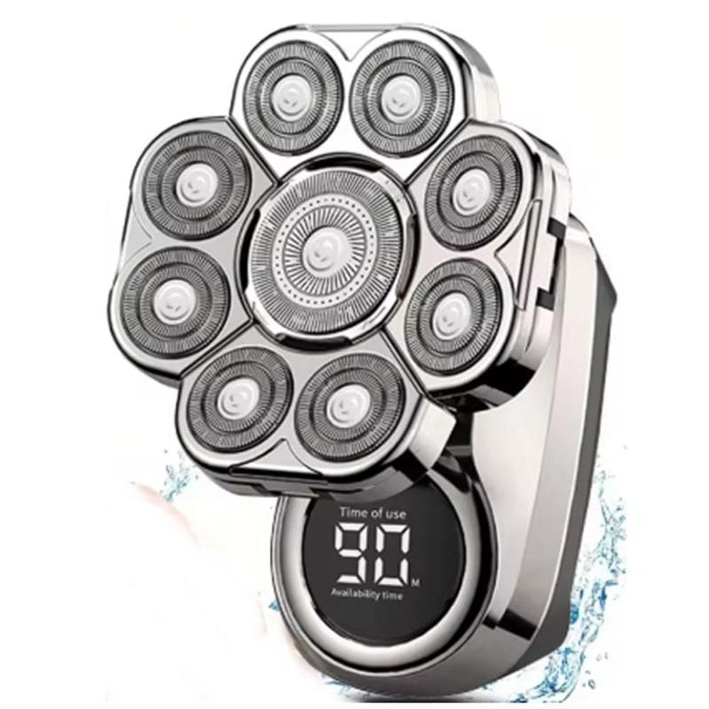 Barbeador Premium 9 Cabeças Corte E Limpeza Em Minutos