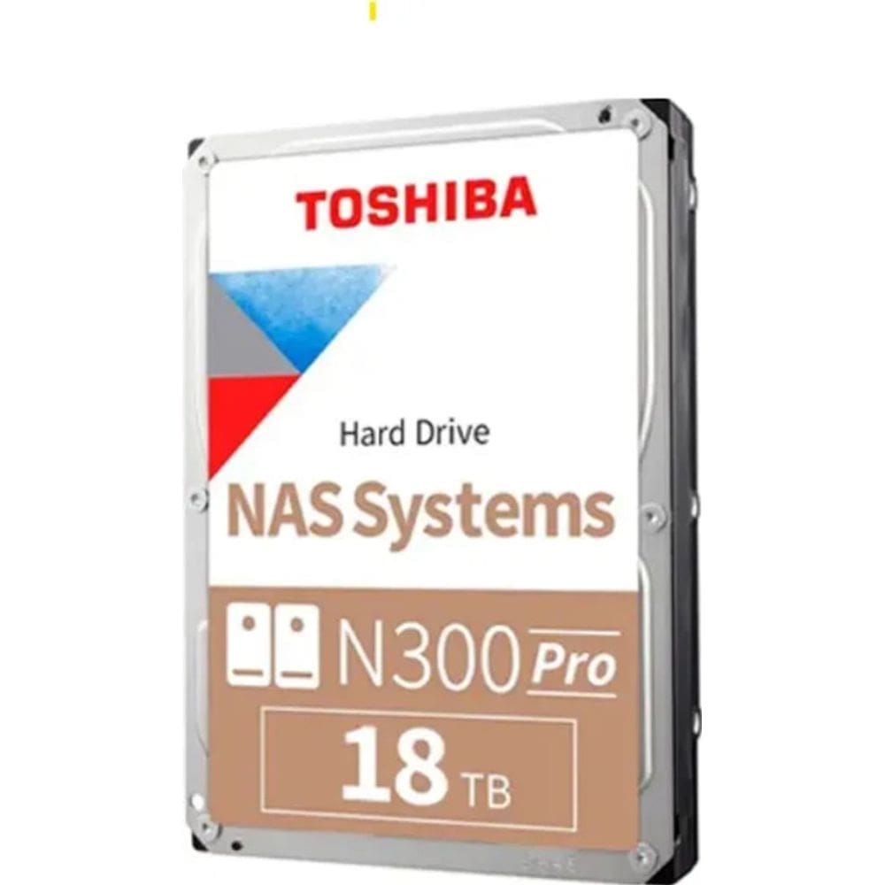 HD Interno Toshiba 18TB SATA3 N300 PRO NAS HDWG51JXZSTBI