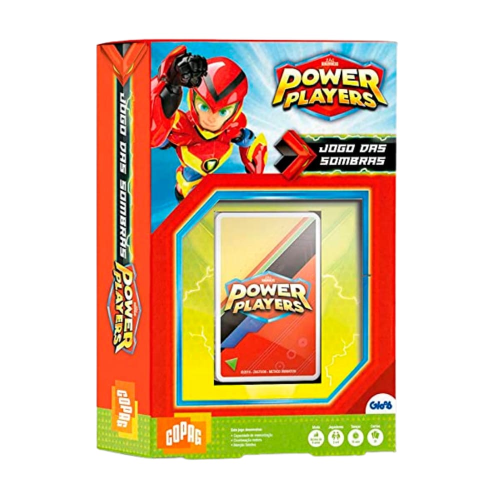 Jogo das Sombras Power Players Gloob - Copag