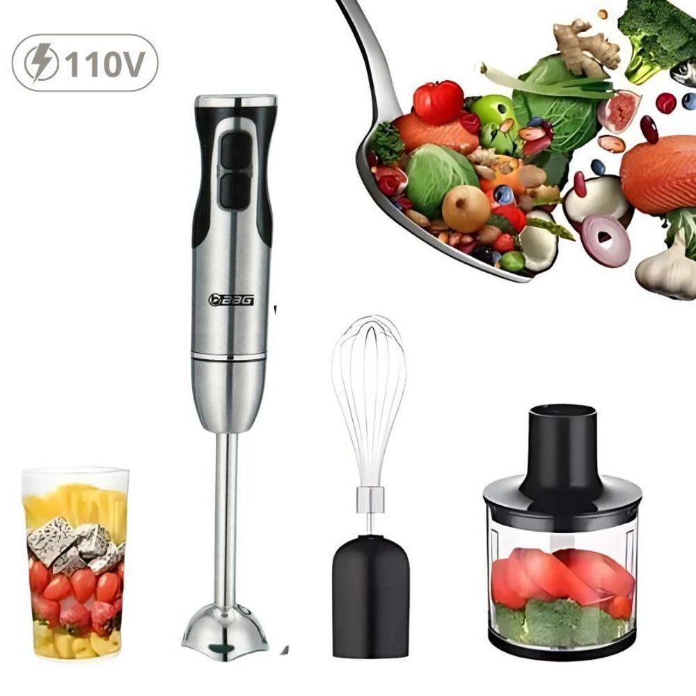 Mixer 3 Em 1 Inox 500W 110V - Qualidade E Desempenho