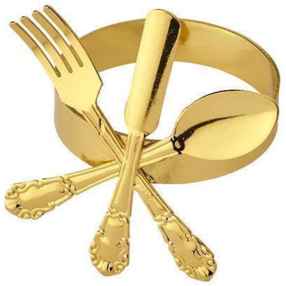 Jogo De Anéis Para Guardanapo Trio 4 Peças - Hauskraft