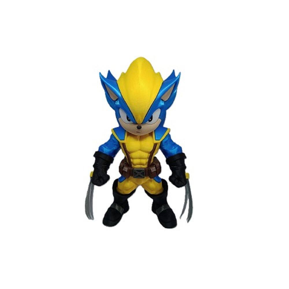 Action Figure Sonic Wolverine - Peça Incrível