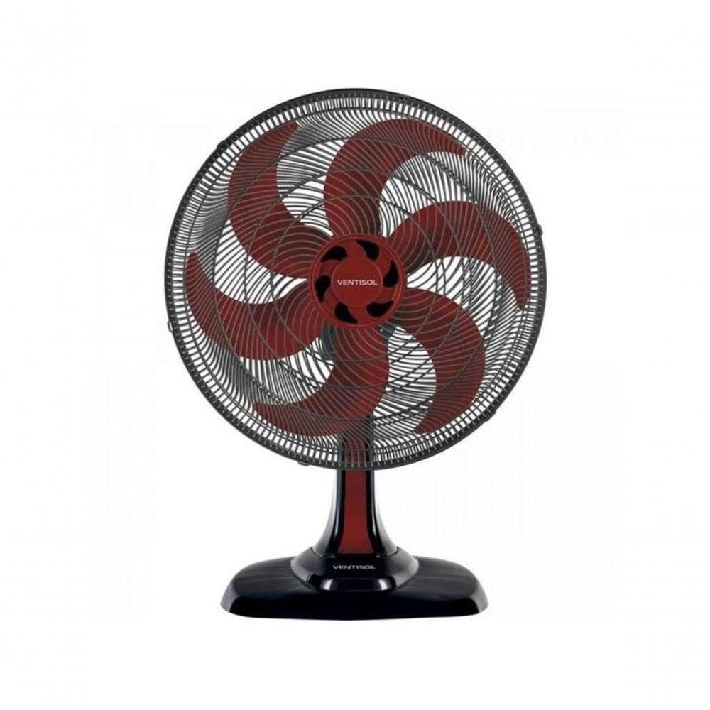 Ventisol Ventilador Turbo 50cm Vermelho 220v