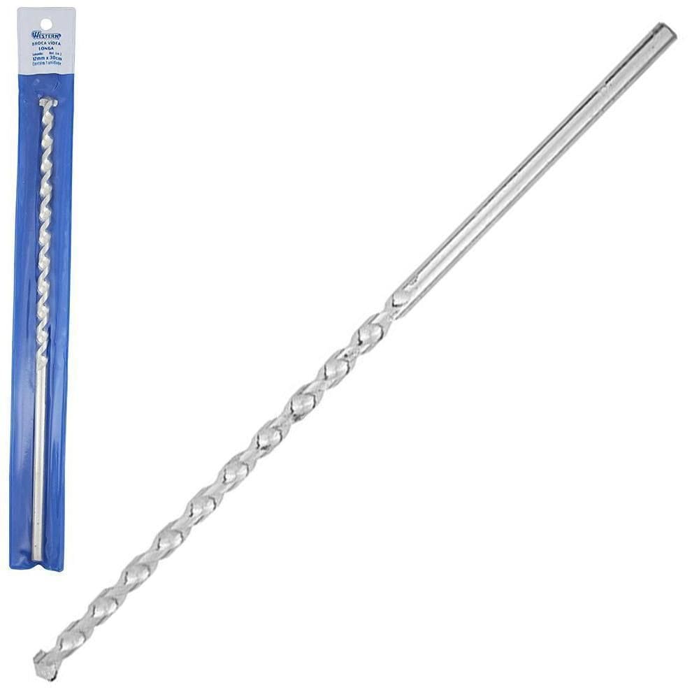 Broca De Videa Longa Para Concreto 10Mm 30Cm