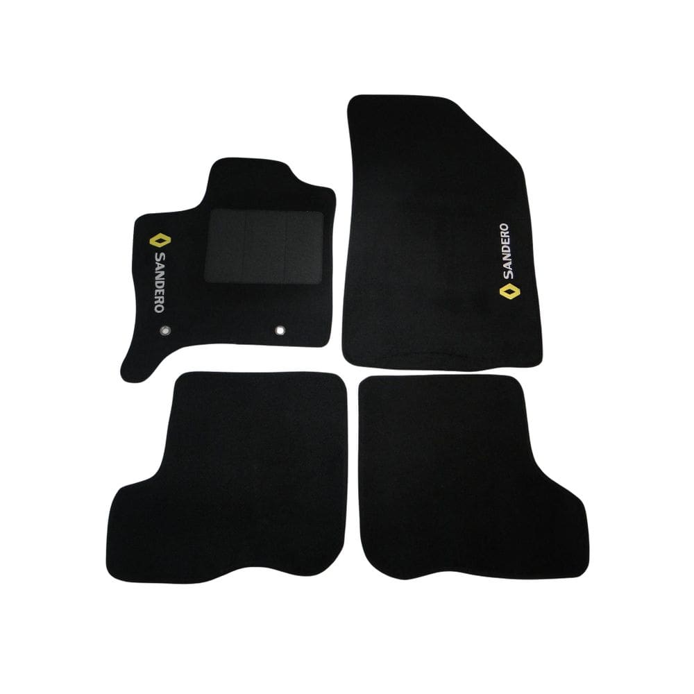 Tapete Carpete Sandero Base Pinado