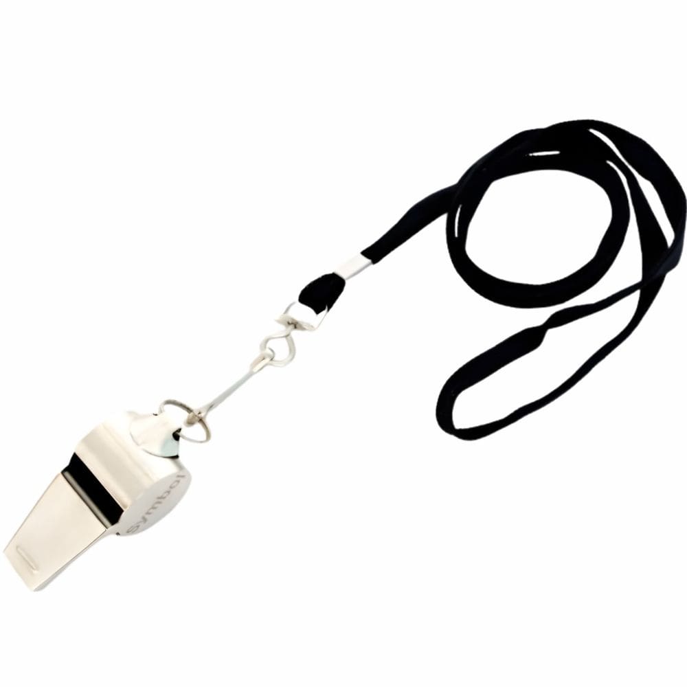 Apito Profissional Metal Uhlsport com Cordão Árbitro Juiz