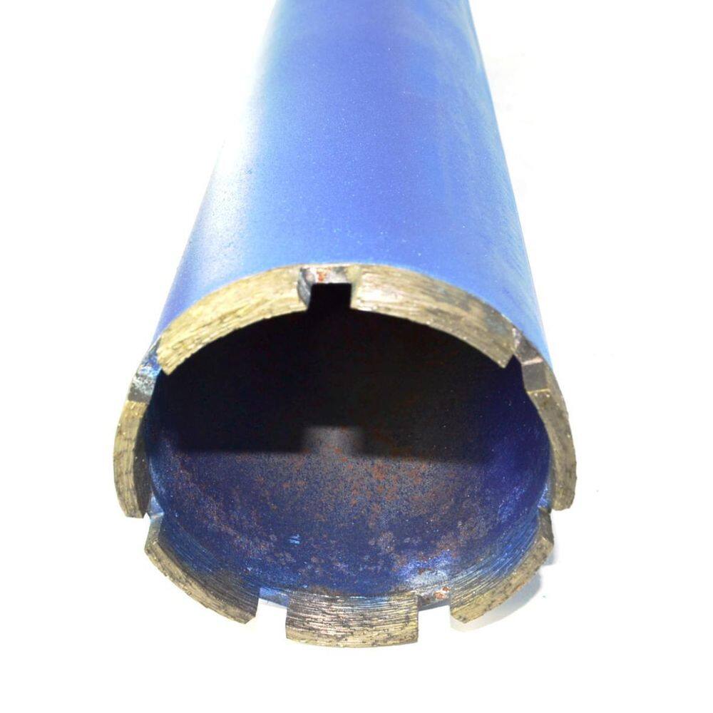 Serra Copo Diamantada  Coroa  83Mm X 450Mm Rosca 1 1/4