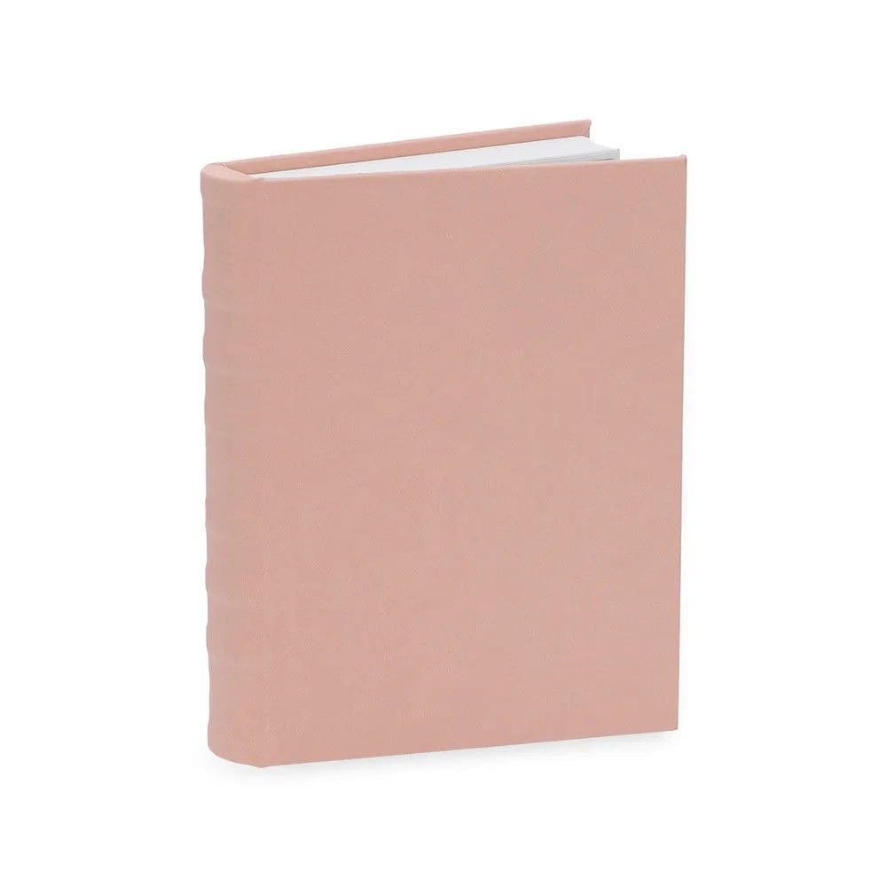 Livro-Caixa Em Mdf Com Revestimento Em Pu Rose