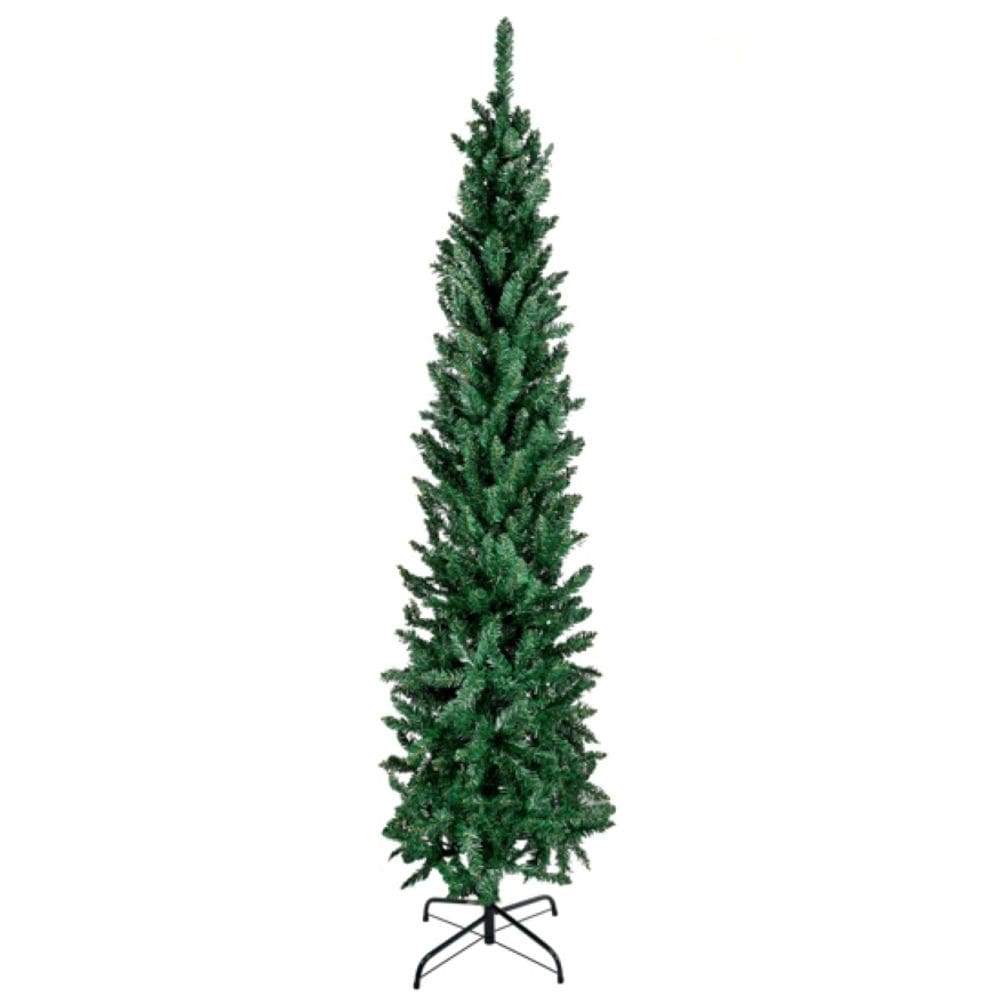 Arvore Natal Georgia Slim 460 Galhos 210Cm X 61Cm Verde