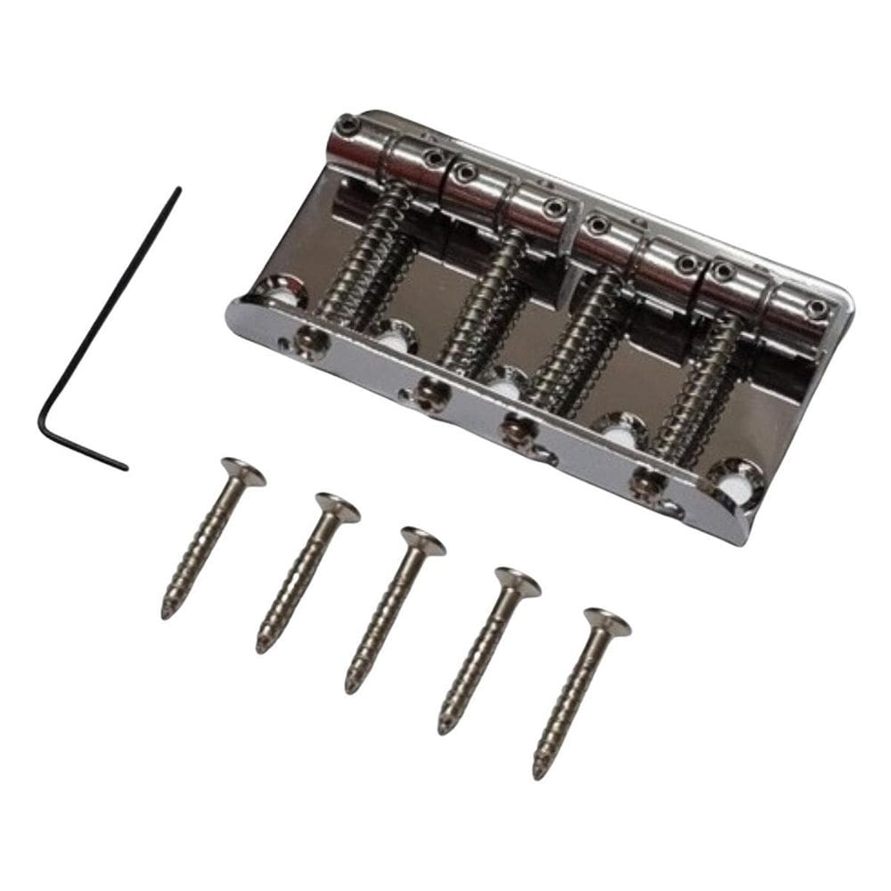 Ponte Baixo Vintage 4 Cordas Cromada Ronsani