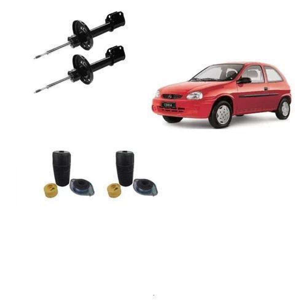 02 Amortecedor Dianteiro Celta 2011+ Kit