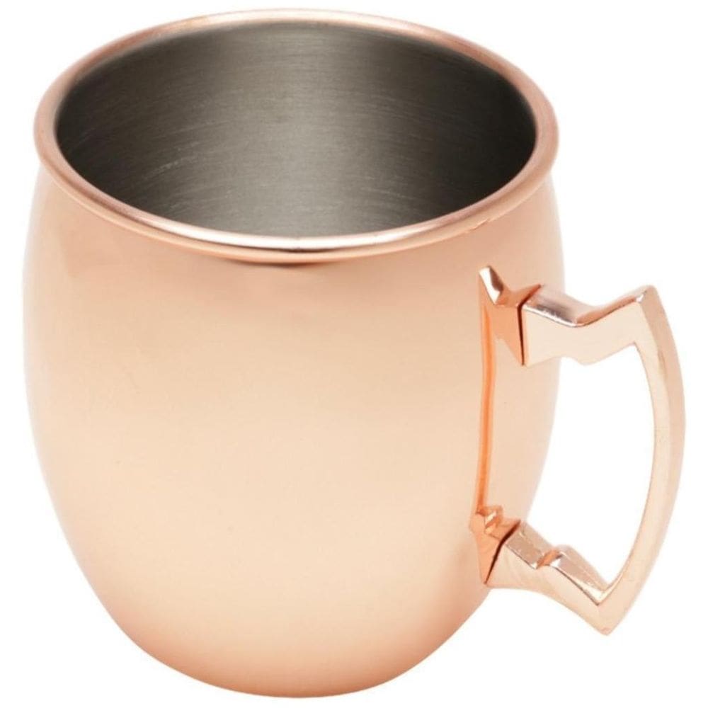 Caneca Moscow Mule Em Inox E Cobre 500Ml Lisa