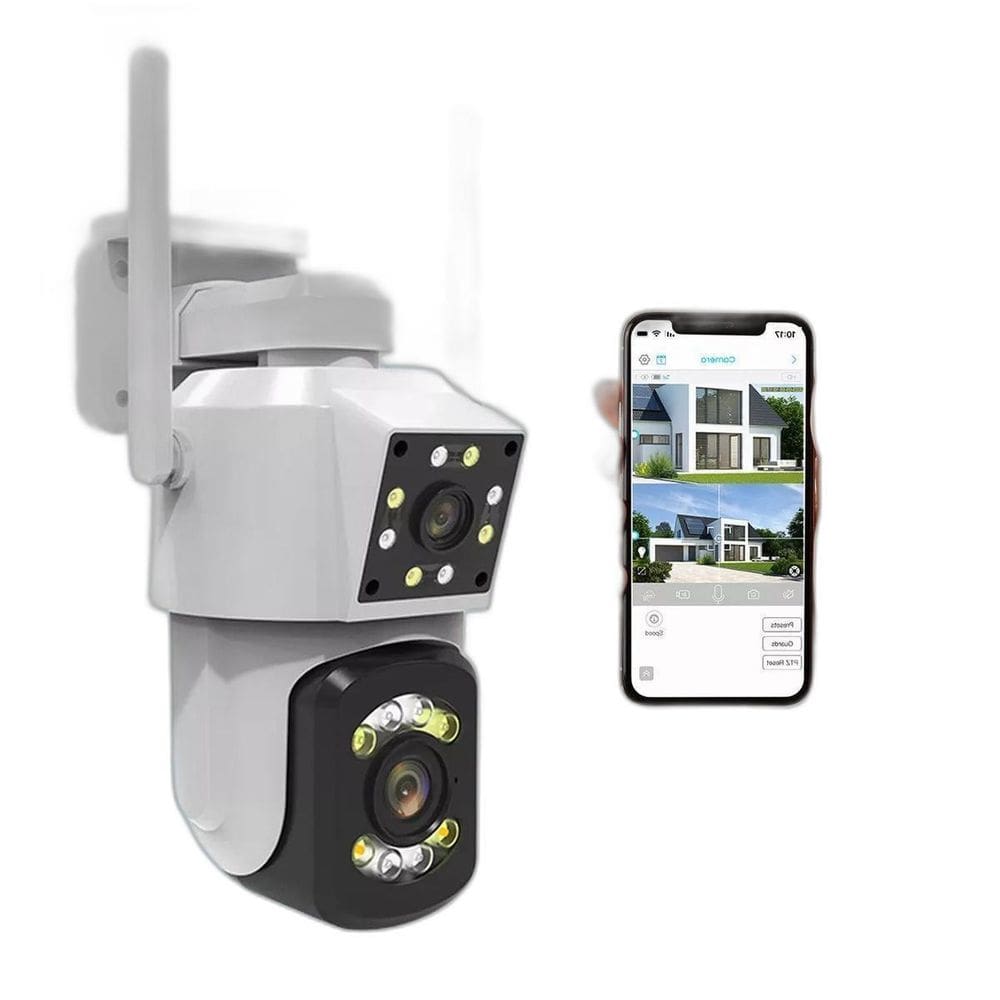 360º De Vigilância: Câmera Wifi 8Mp Com Panorama Total