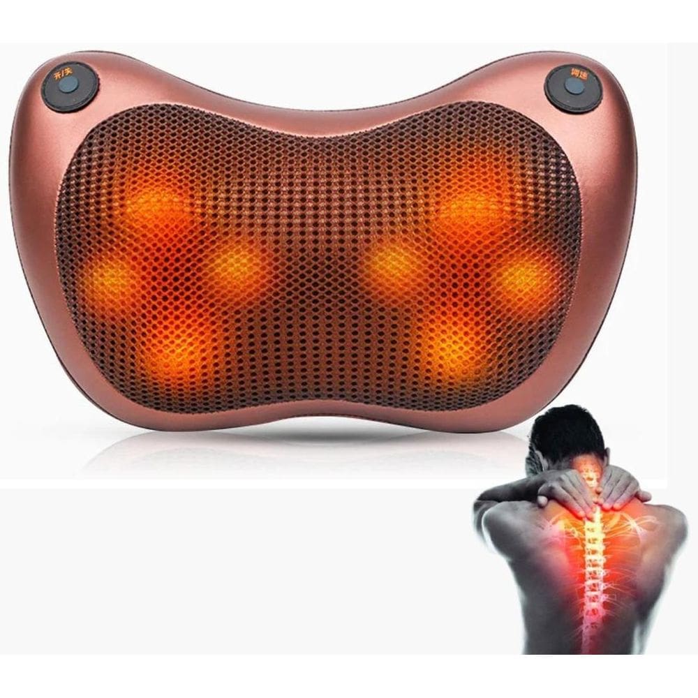 Tecnologia Avançada: Travesseiro Almofada Shiatsu Elétrica