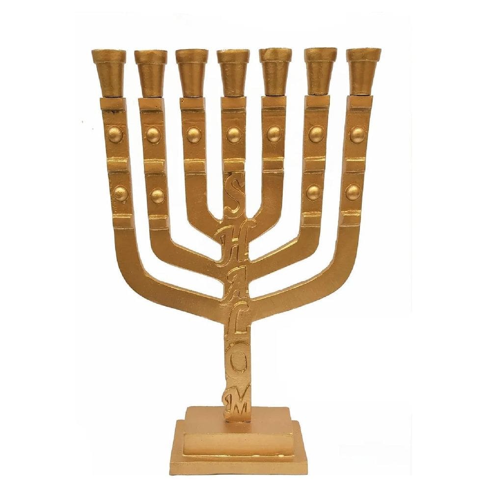 Candelabro Sete Pontas - Menora Grande