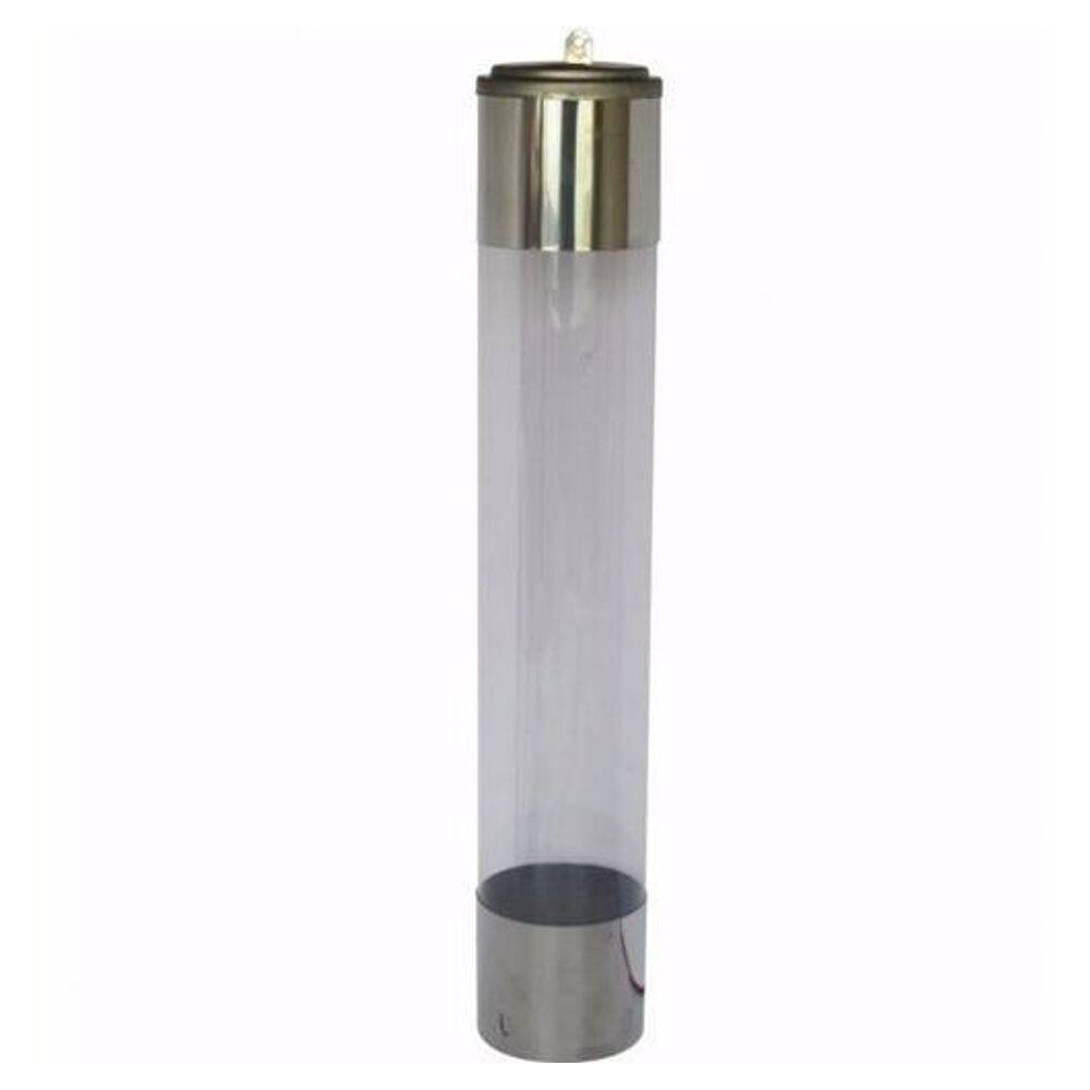 Suporte Dispenser De Copos De Chopp 300Ml Cristal Inox