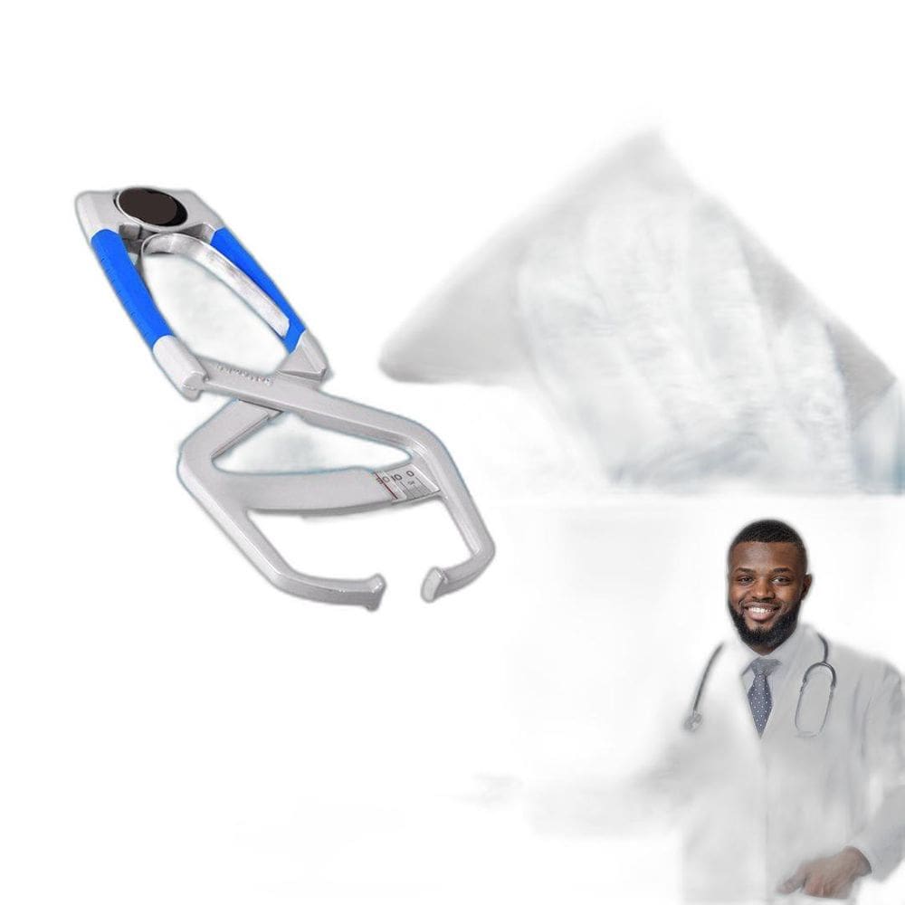 Adipômetro Prime Med Clean - Antibacterial - Azul - Anvisa