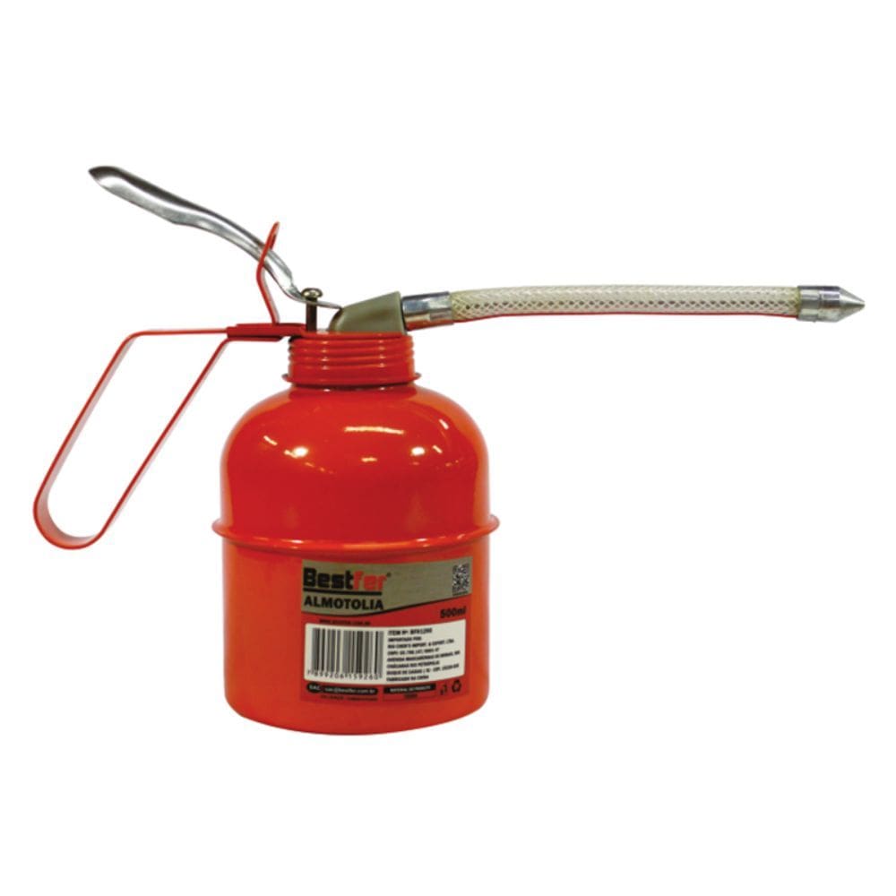 Almotolia Profissional 500ml C/ Bico Aplicador Alta Precisão