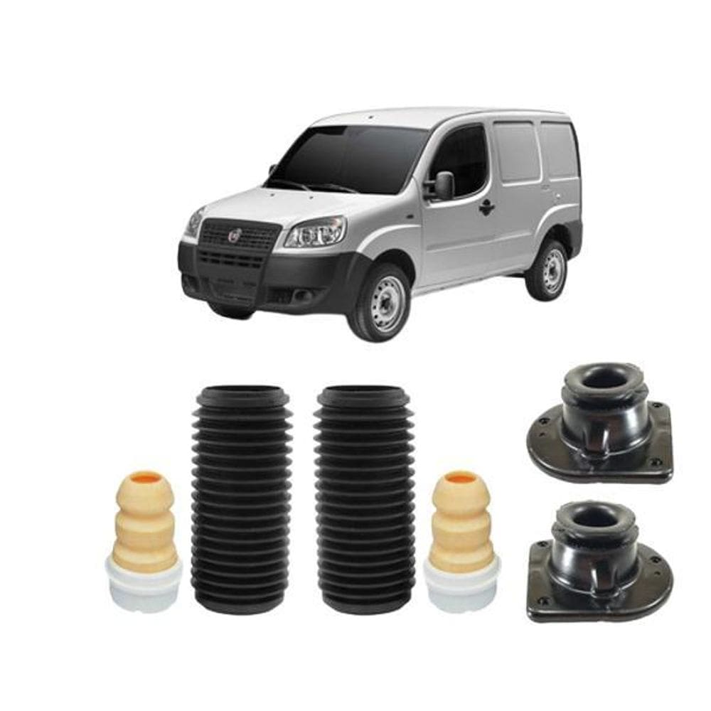 Kit Coxim Amortecedor Dianteiro Doblo 2015 2016 2017 2018 19
