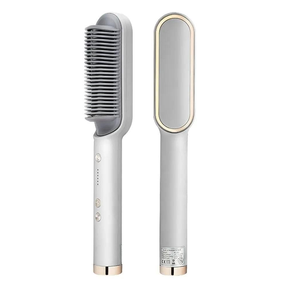 Escova Chapinha Alisadora Secadora Prancha
