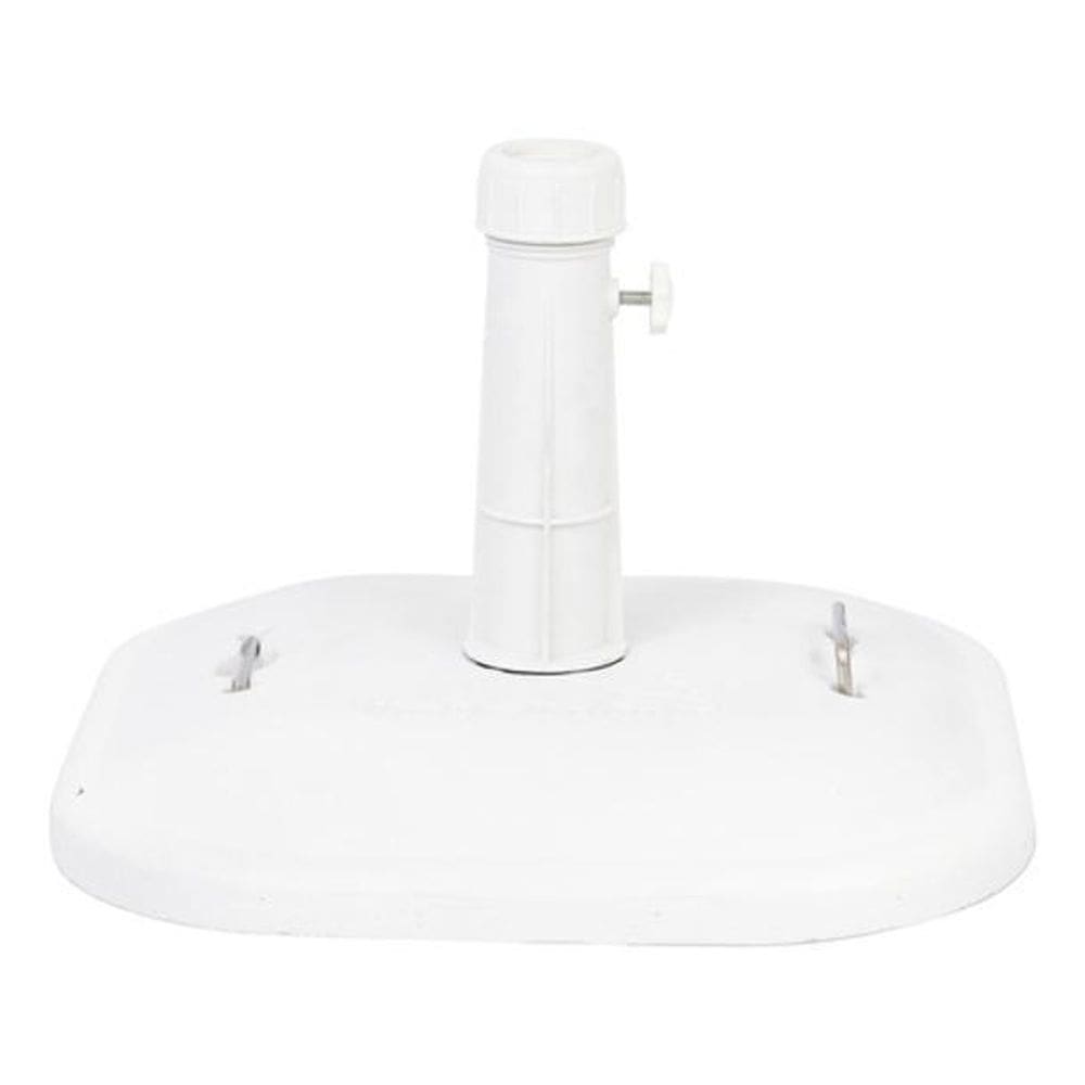 Base Para Ombrelone Concreto 25 Kg Branco - Wupa - Branco