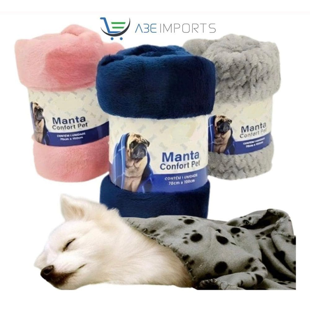 Manta Cobertor Pet Cachorro Gato Quentinha - Fêmea