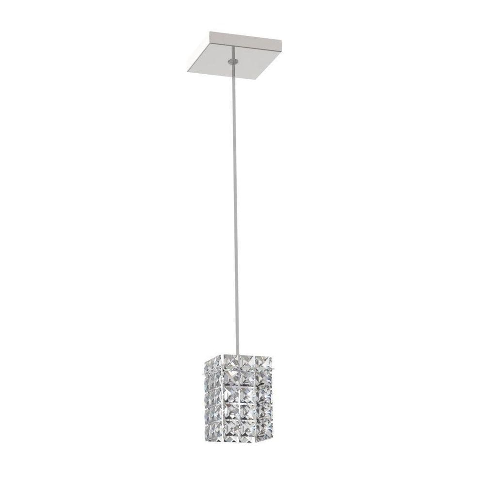 Luminária Pendente De Cristal 7cm Mesa Balcão