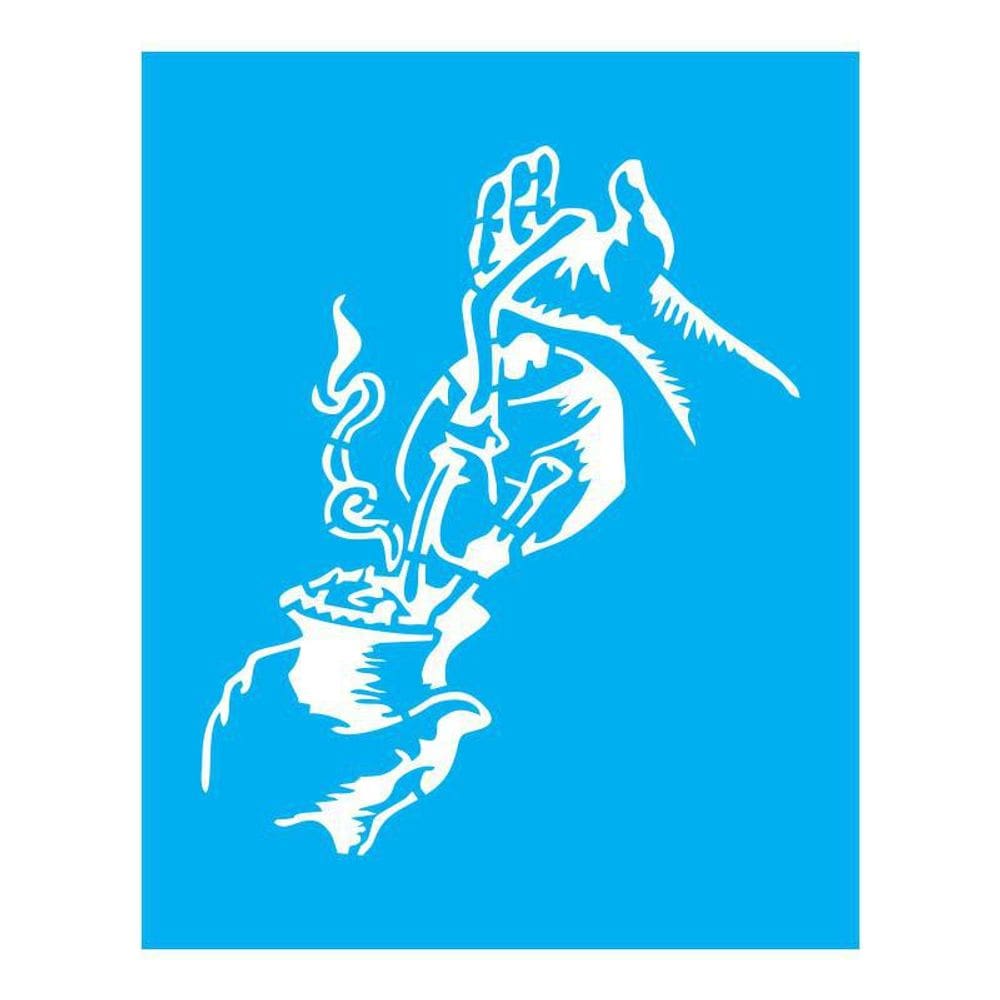 Stencil Tamako Chimarrão - 20X25Cm - Ref B946