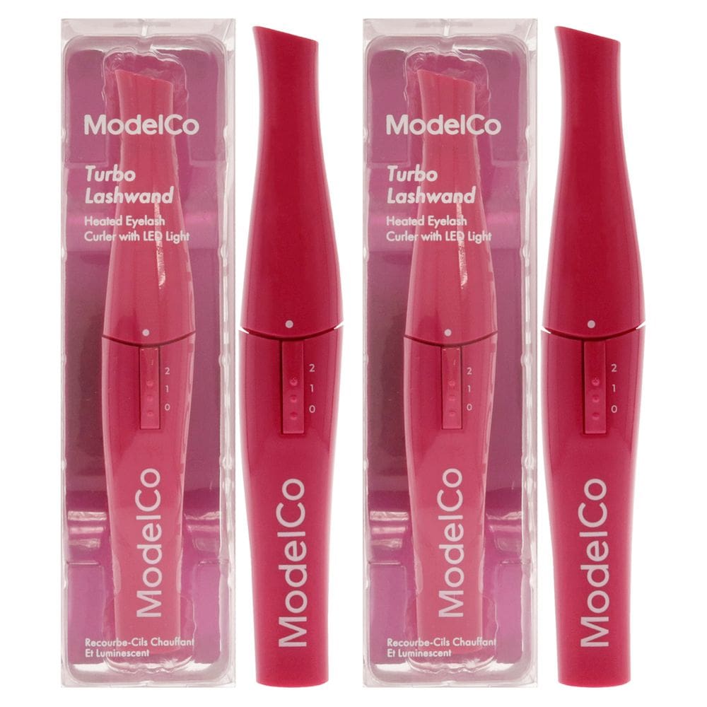 Modelador de cílios aquecido ModelCo Turbo Lashwand com luz LED