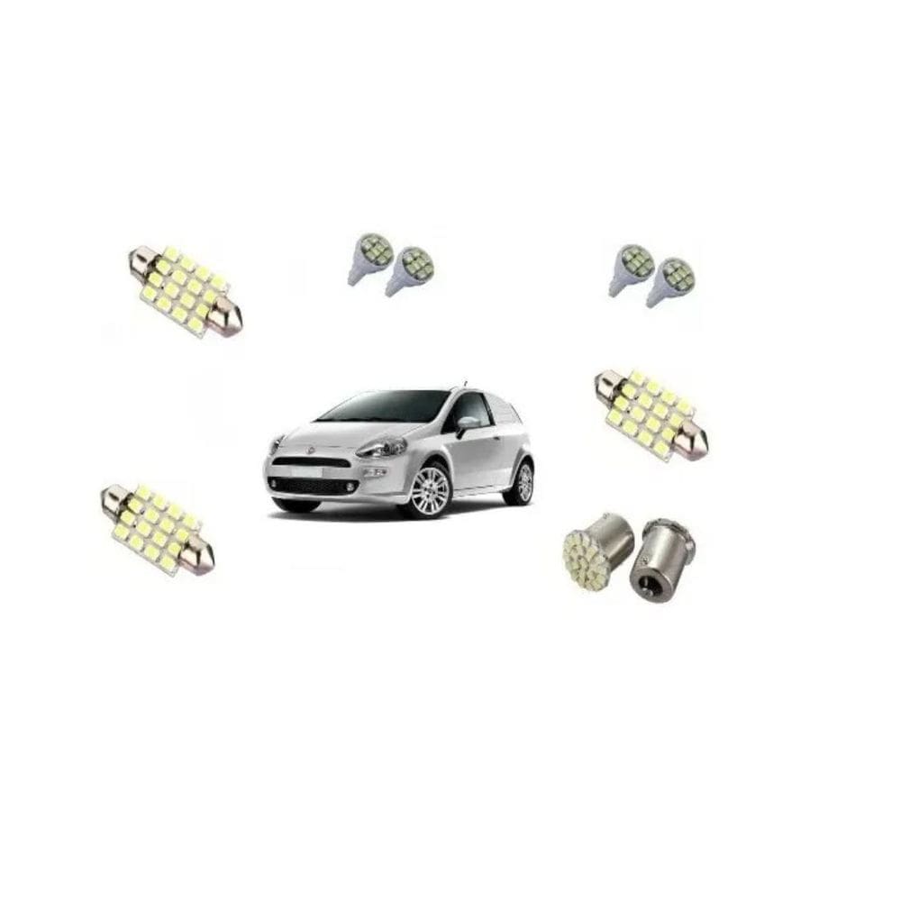 Kit Lâmpada Led Fiat Punto 2008 2009 2010 2011