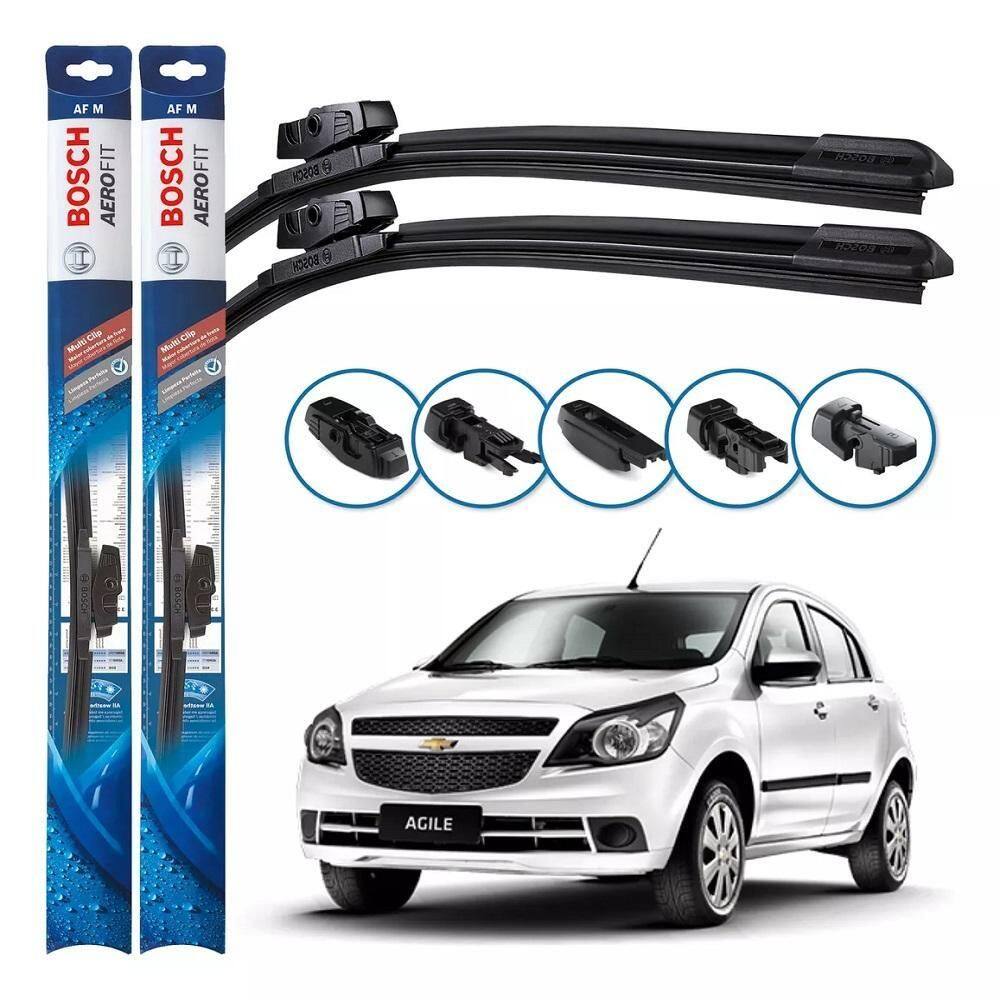 Palheta Bosch Dianteira Agile 2012/2014 Multiclip Aerofit