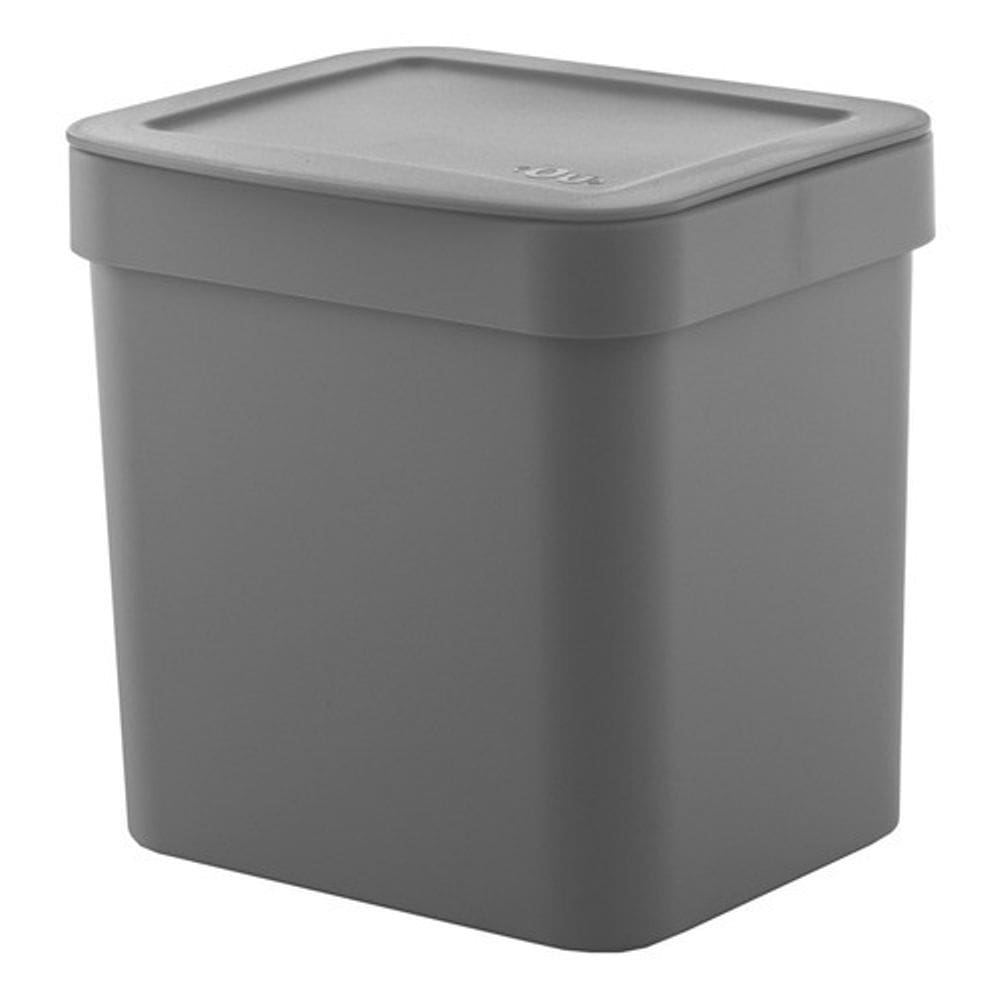 Lixeira Trium 4,7 Litros - Cinza - Ou