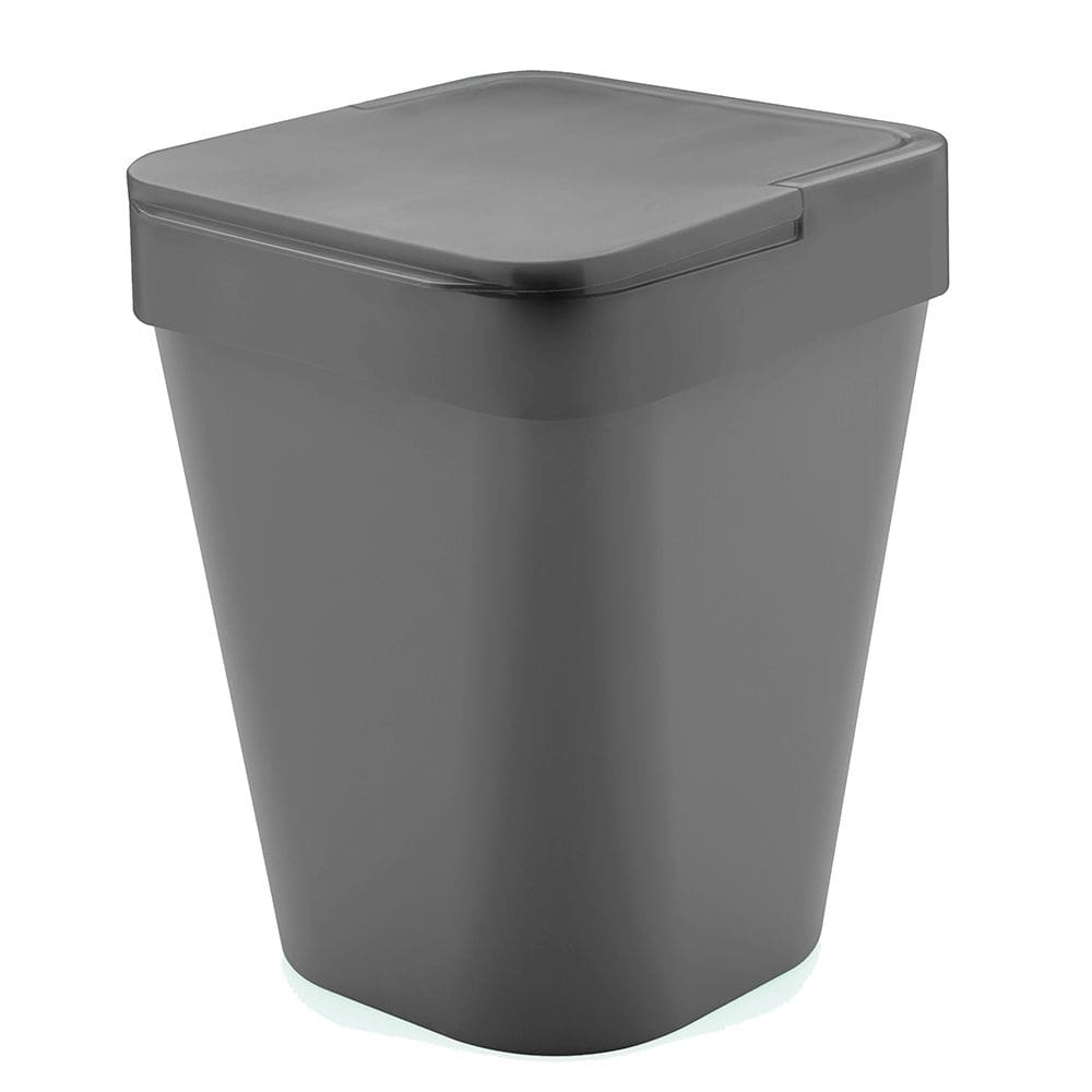 Lixeira Izzy 10L - Cinza - Ou