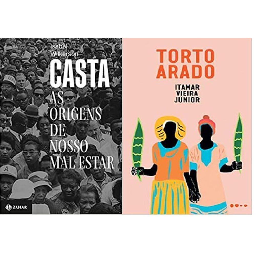 Kit 2 Livros Casta As Origens Nosso Mal-Estar + Torto Arado