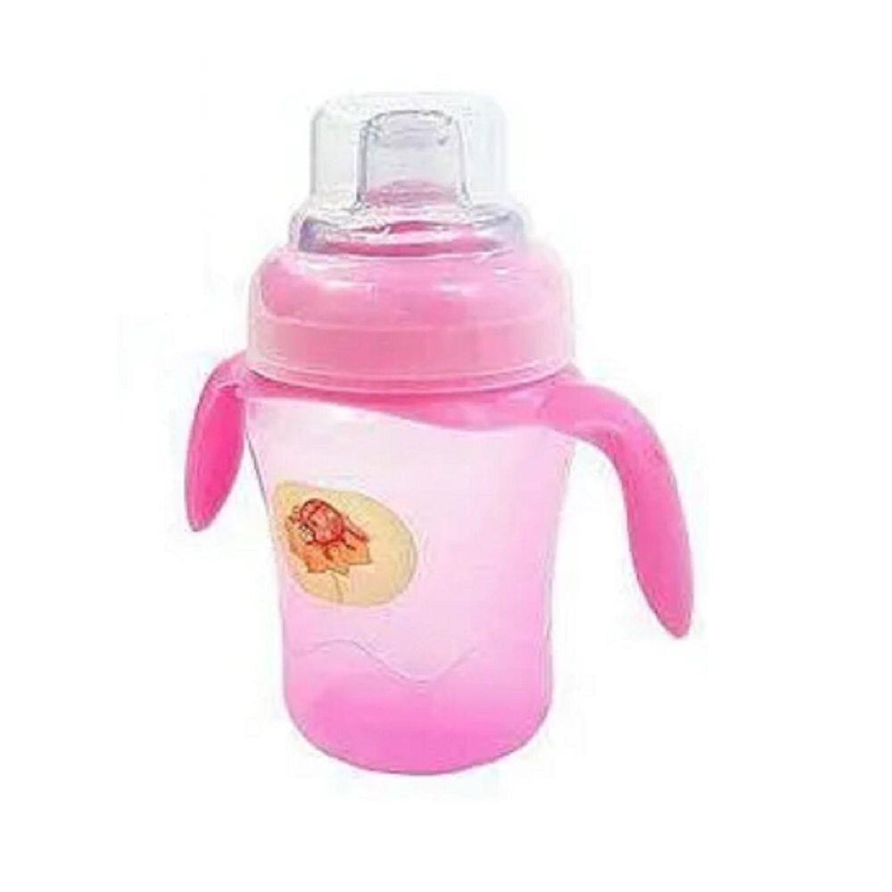 Copo De Treinamento Com Alça Azul 240Ml