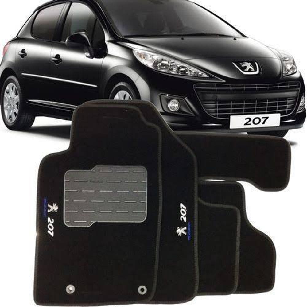Tapete Carpete Peugeot 207 Luxo