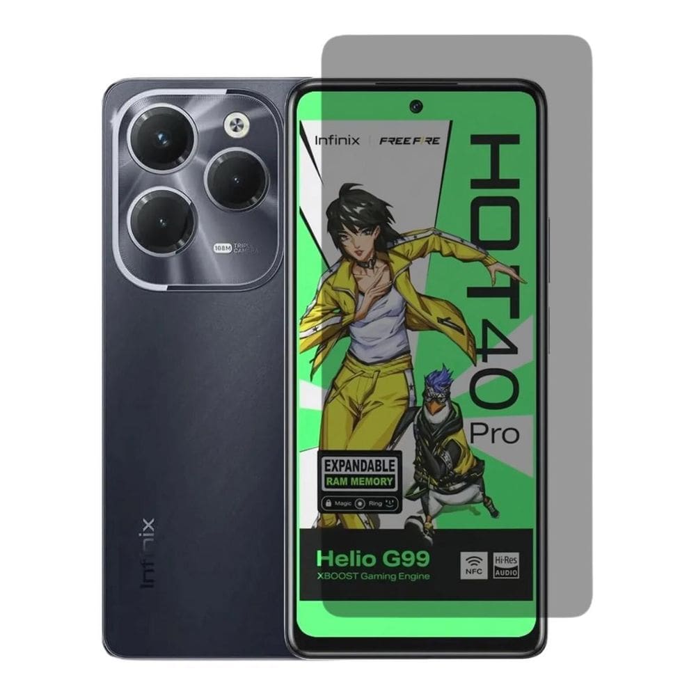 Pelicula Proteção Gel Privativa Infinix Hot 40 Pro