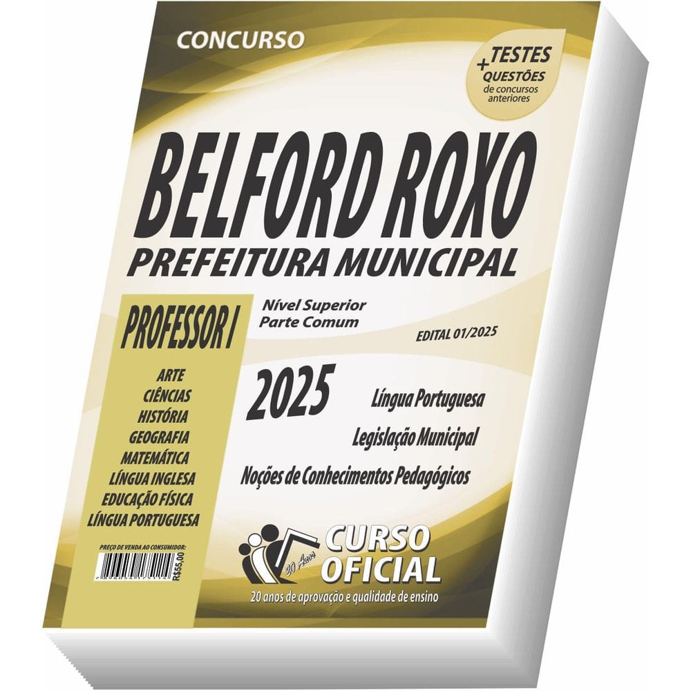 Apostila Belford Roxo Rj Professor I Parte Comum Aos Cargos