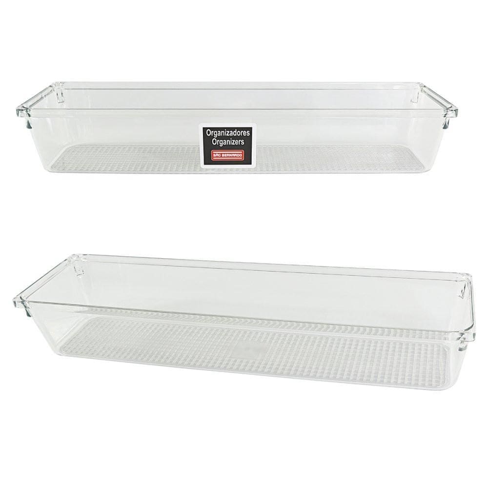 Organizador De Gavetas Transparente 30X8