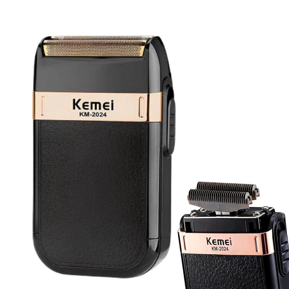 Aparelho De Barbear Kemei Km2024 - Recarregável E Sem Fio