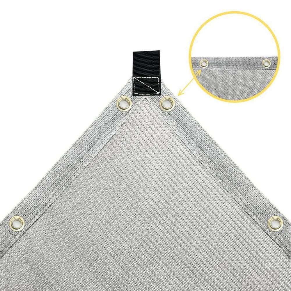 Tela Lona Cinza Cobertura Pergolado Sombrite 90% 4X7