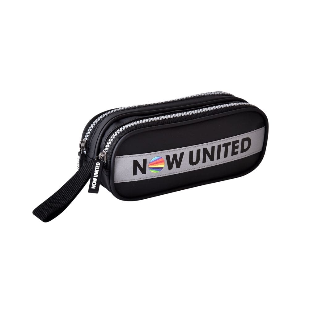 Estojo Duplo Escolar Now United Preto - Clio
