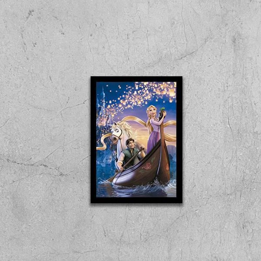 Quadro Filme Rapunzel 24X18Cm
