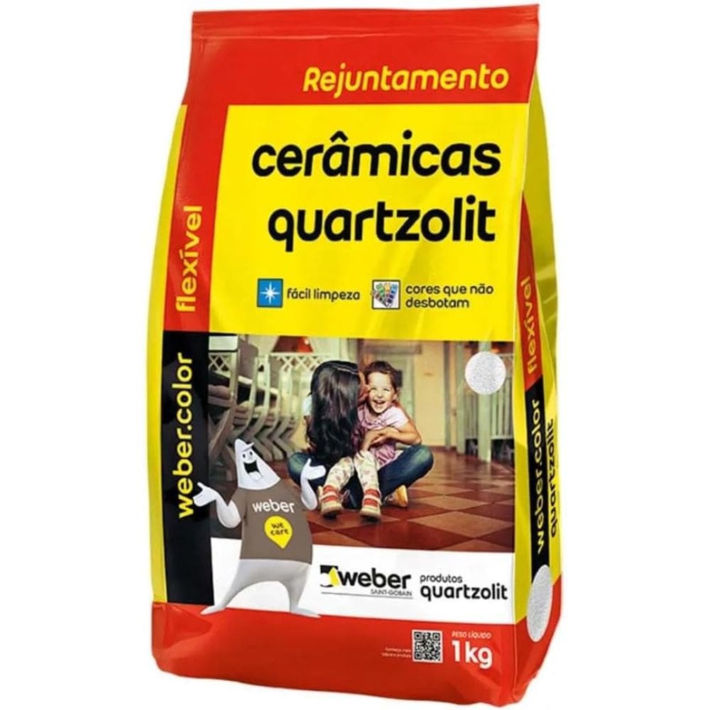 Rej Ceramicas Branco Quartzolit - 1Kg