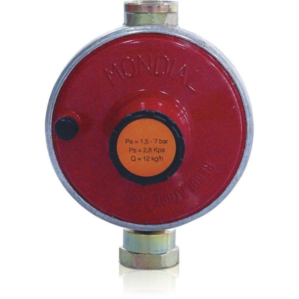 Regulador De Gás Baixa Pressão De 12Kgs De Vazão