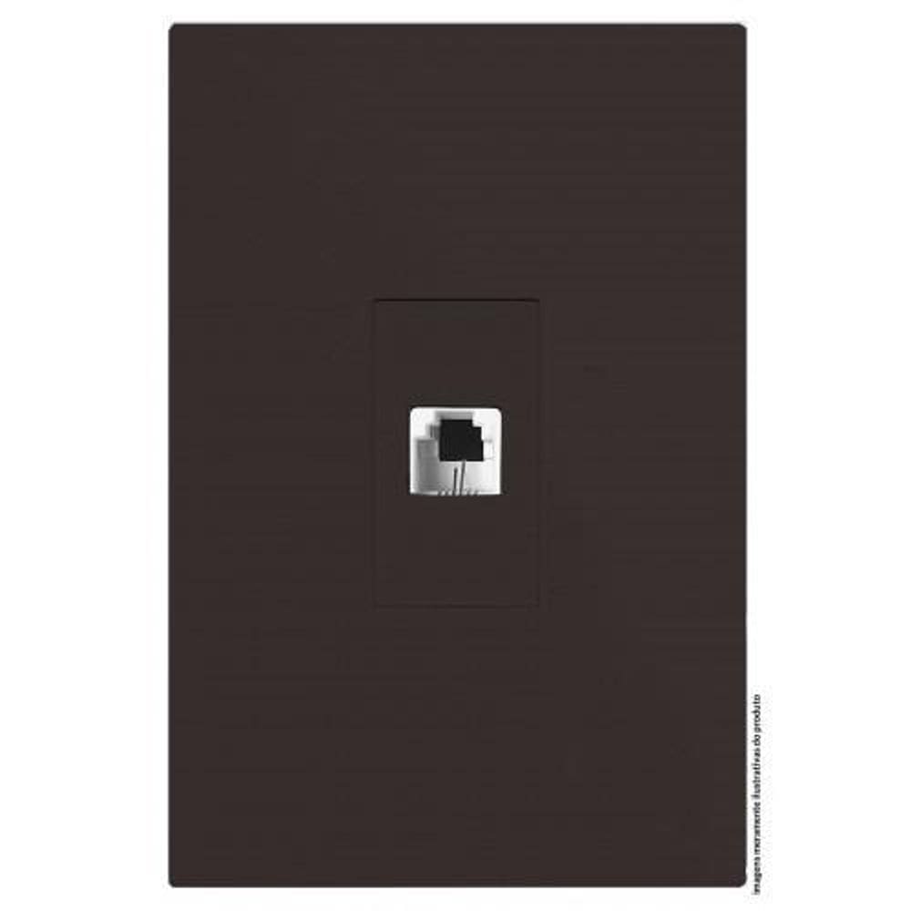 Kit Rj11 4 Fios Telefone Vertical 4X2 Brs12362-5Ch