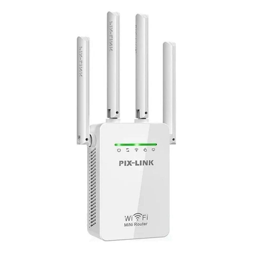 Extensão Alcance : Extensor Wifi 4 Antenas Modo