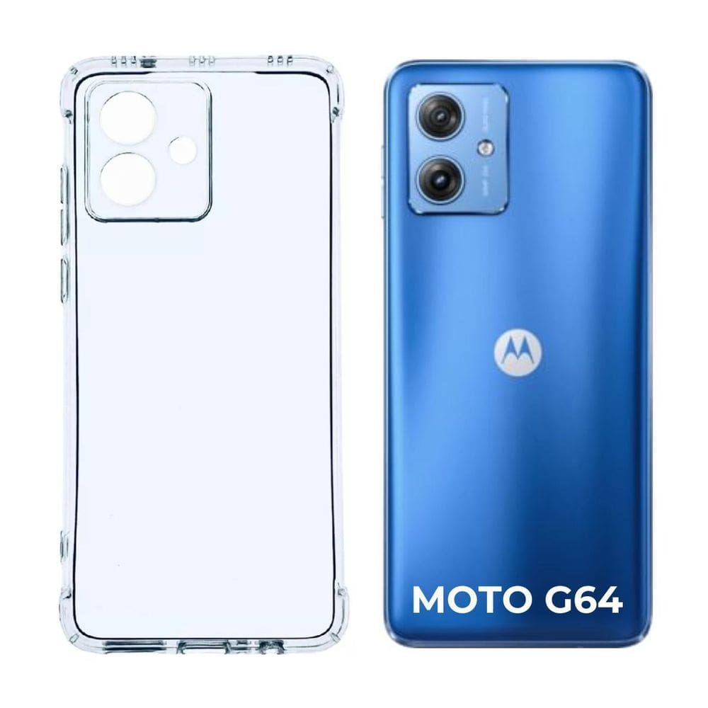 Capa Capinha Silicone Transparente Compatível Para Moto G64